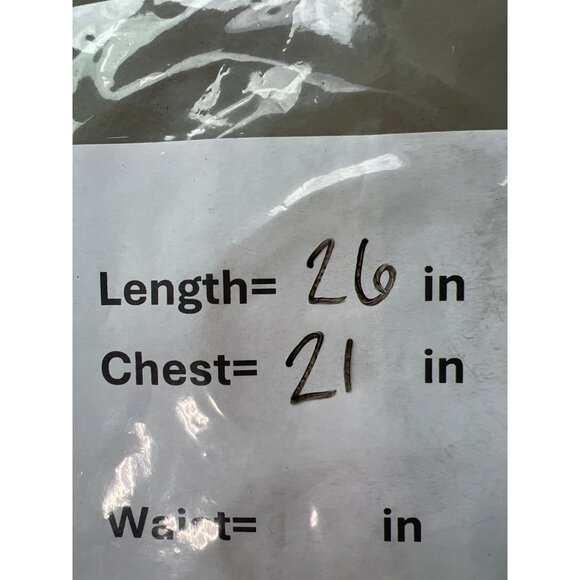 Lands Downunder Linen Sleeveless Top Size Medium V Neck Abstract Red Essentials - Picture 5 of 6